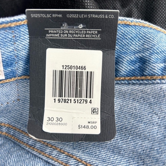 Levi’s 501 straight  leg with adorables stones - Picture 7 of 9